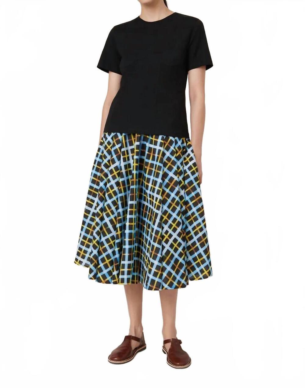 NEW KOWTOW contour short sleeve tee in blackl